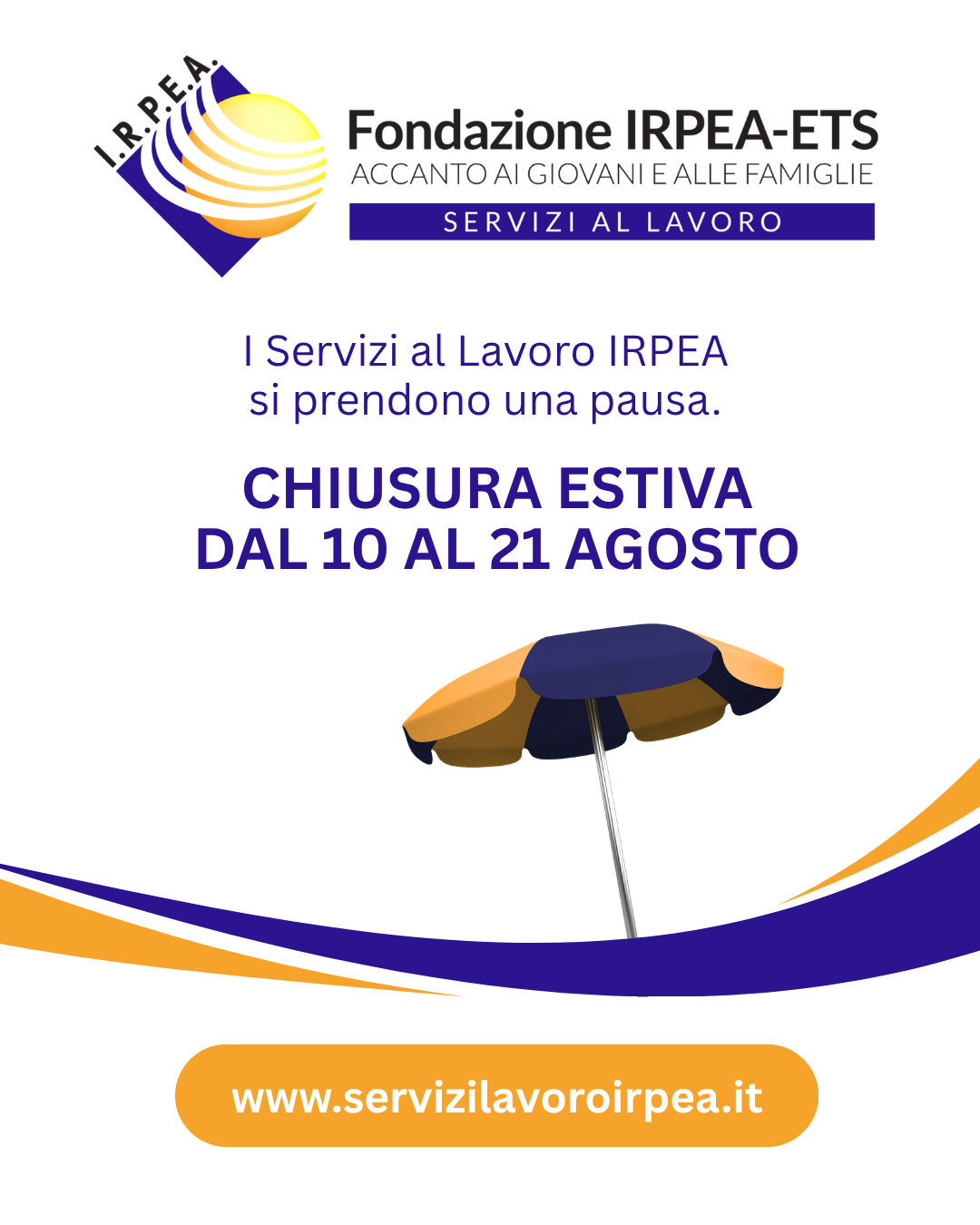 Chiusura estiva